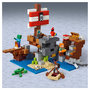 Voir la diapositive 3 : LEGO Minecraft 21152 - L'aventure du bateau pirate