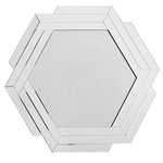 Paris Prix Miroir Mural Design  Artemis  85cm Argent