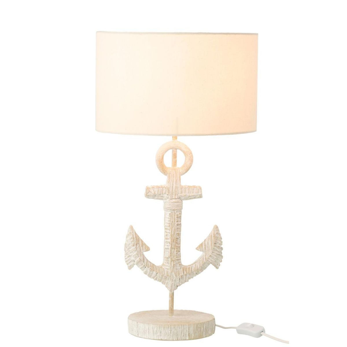 Paris Prix Lampe à Poser en Résine  Arche  58cm Blanc