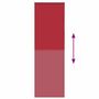 Voir la diapositive 5 : VIDAXL Store enrouleur occultant rouge largeur du tissu 75,7 cm
