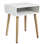 Voir la diapositive 6 : Paris Prix Table de Chevet  Niche  50cm Blanc