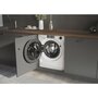 Voir la diapositive 4 : HAIER Lave linge séchant hublot encastrable HWD90B416FWB-FR