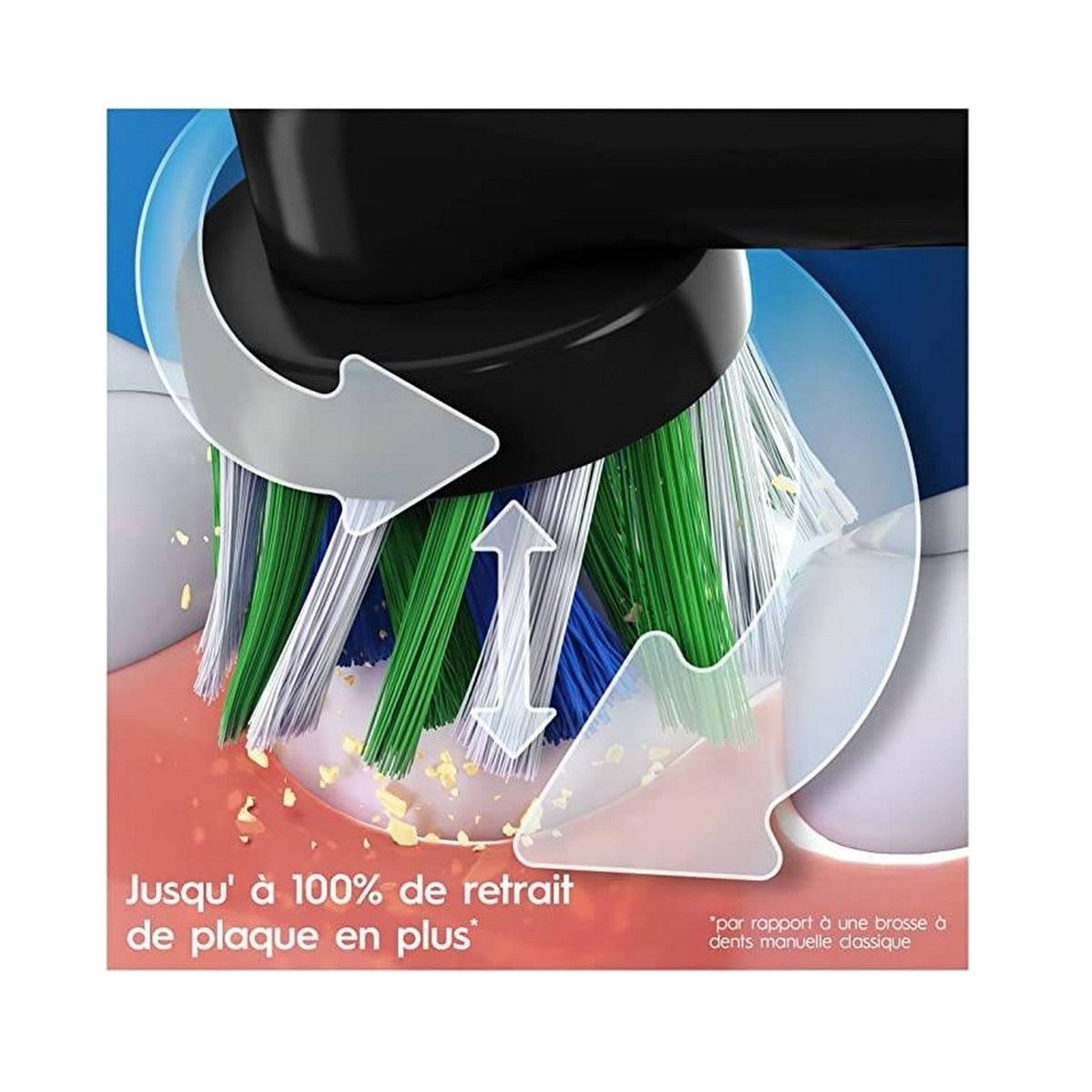 Voir la diapositive 4 : BRAUN Oral-b brosse à dents électrique - pro3500