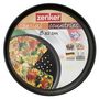 Voir la diapositive 3 : ZENKER Plaque à pizza à fond perforé 32 cm Zenker Spécial Countries