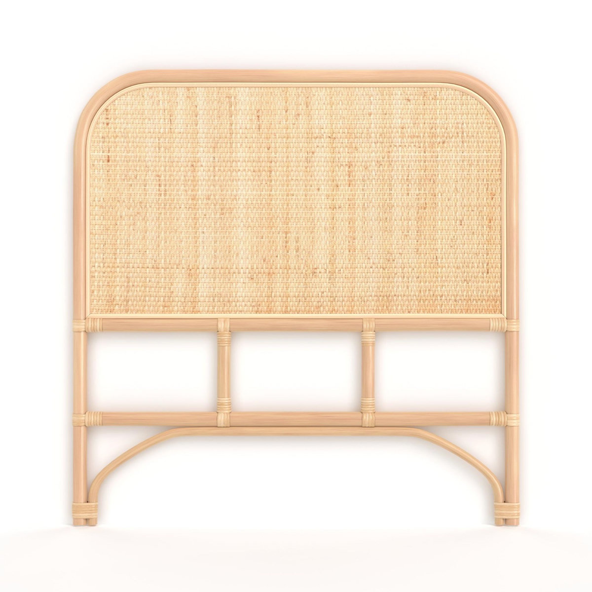 Rendez vous déco Tête de lit 90 cm en rotin naturel-Grace