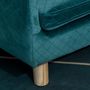 Voir la diapositive 5 : PAWHUT Canapé chien lit pour chien design scandinave coussin moelleux pieds bois massif dim. 64 x 45 x 36 cm velours bleu canard