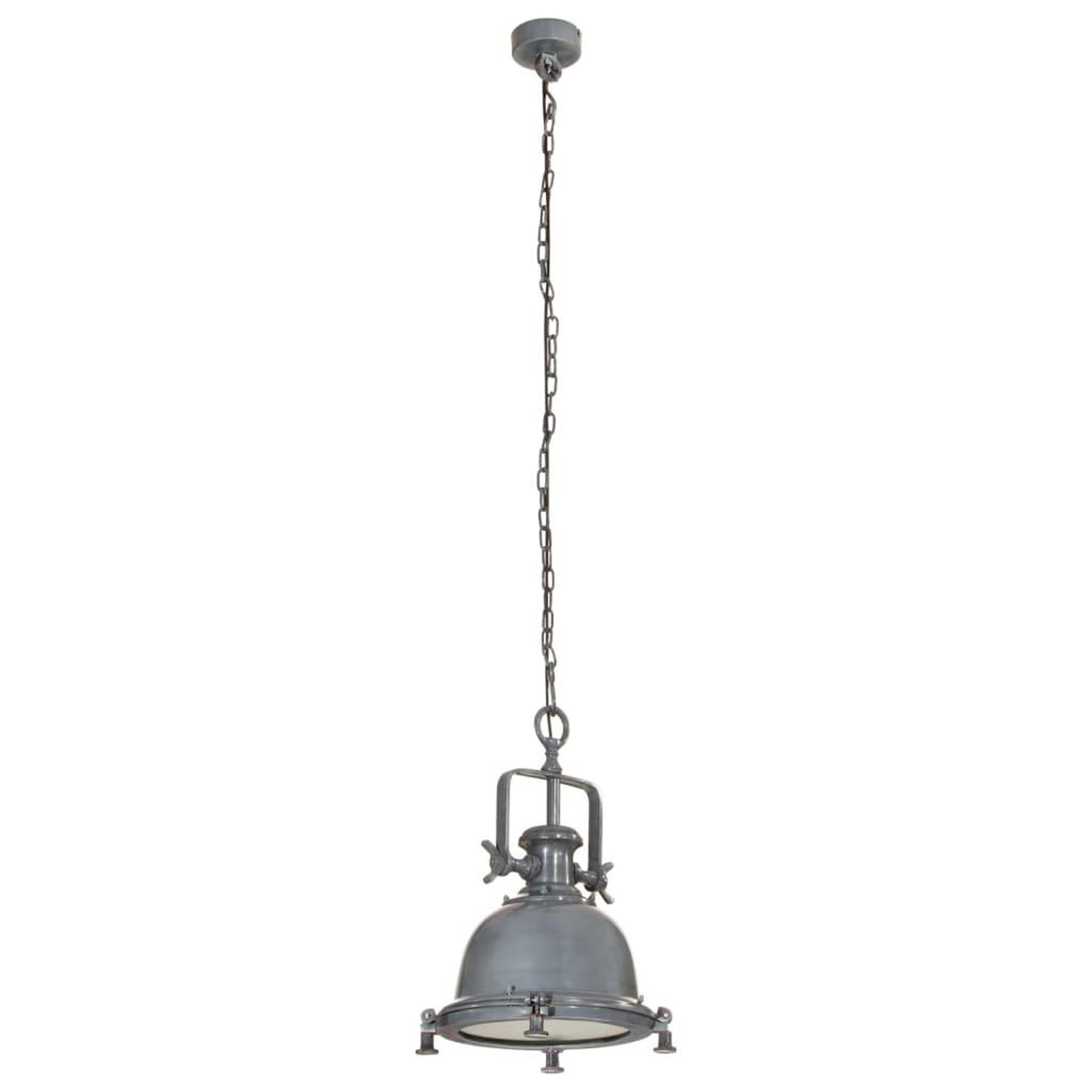 Voir la diapositive 3 : VIDAXL Lampe suspendue 34x34x146 cm aluminium