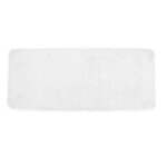 Paris Prix Tapis de Bain Microfibre  Vitamine  50x120cm Blanc