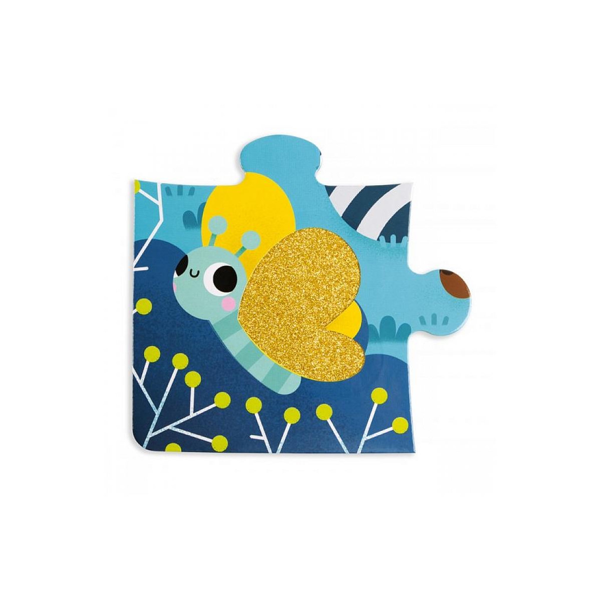 Voir la diapositive 2 : JANOD Puzzle tactile les animaux de la forêt