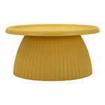 Paris Prix Table Basse Rainurée  Geax  70cm Jaune