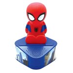 Lexibook Enceinte Bluetooth avec figurine lumineuse de Spiderman