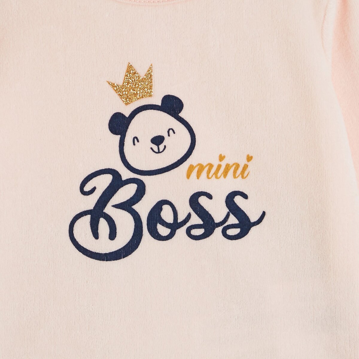 INEXTENSO Pyjama velours bébé fille