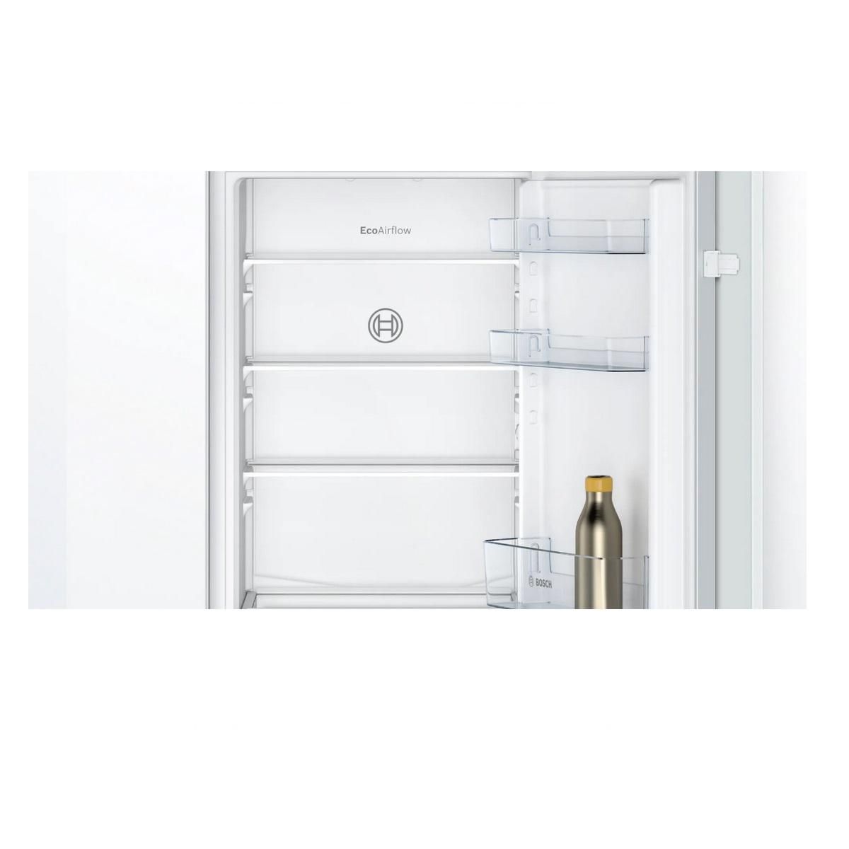 BOSCH Réfrigérateur combiné intégrable à glissières 267l blanc - KIV86NSE0