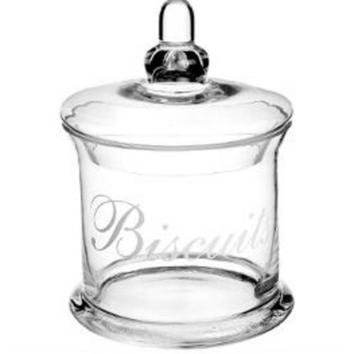 Bonbonnière en verre Biscuits