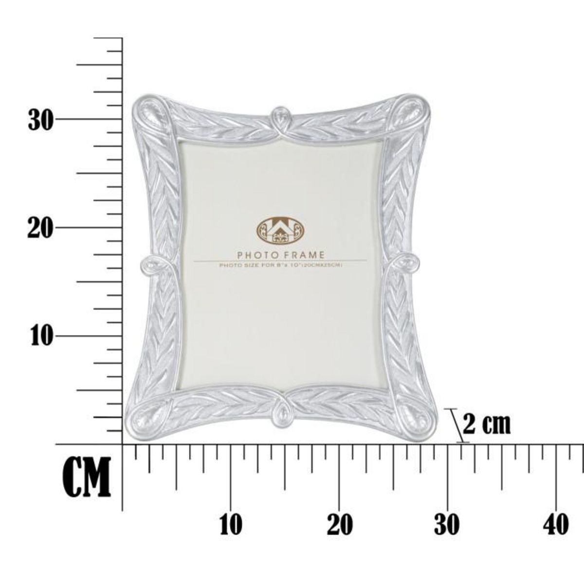 Paris Prix Cadre Photo Déco Végétal  X  20x25cm Argent