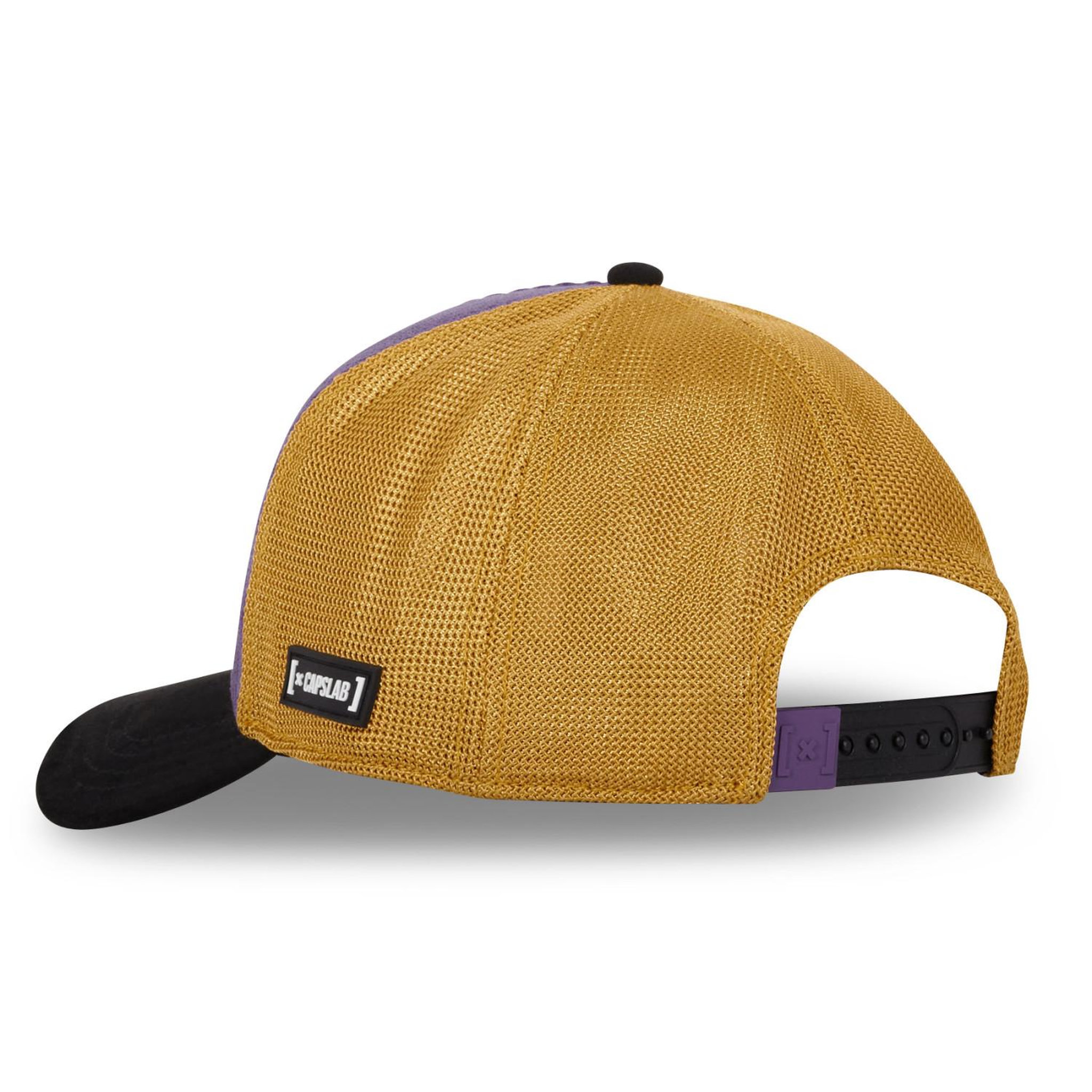 Voir la diapositive 5 : CAPSLAB Casquette homme trucker en velour et suedine Dc Comics Prison