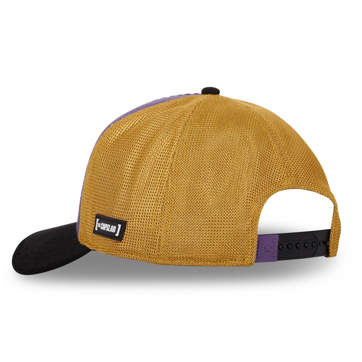 CAPSLAB Casquette homme trucker en velour et suedine Dc Comics Prison