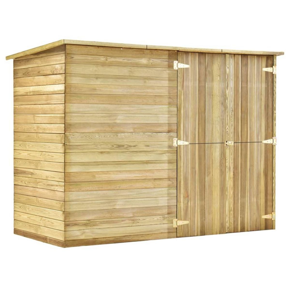 VIDAXL Abri a velo de jardin 232x110x170 cm Bois de pin impregne