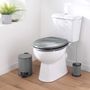 Voir la diapositive 3 : Paris Prix Brosse WC en Métal  Matteis  38cm Anthracite