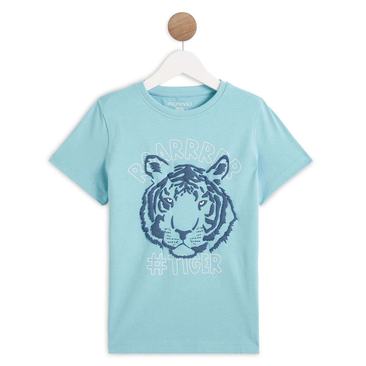 IN EXTENSO T-shirt manches courtes tigre garçon