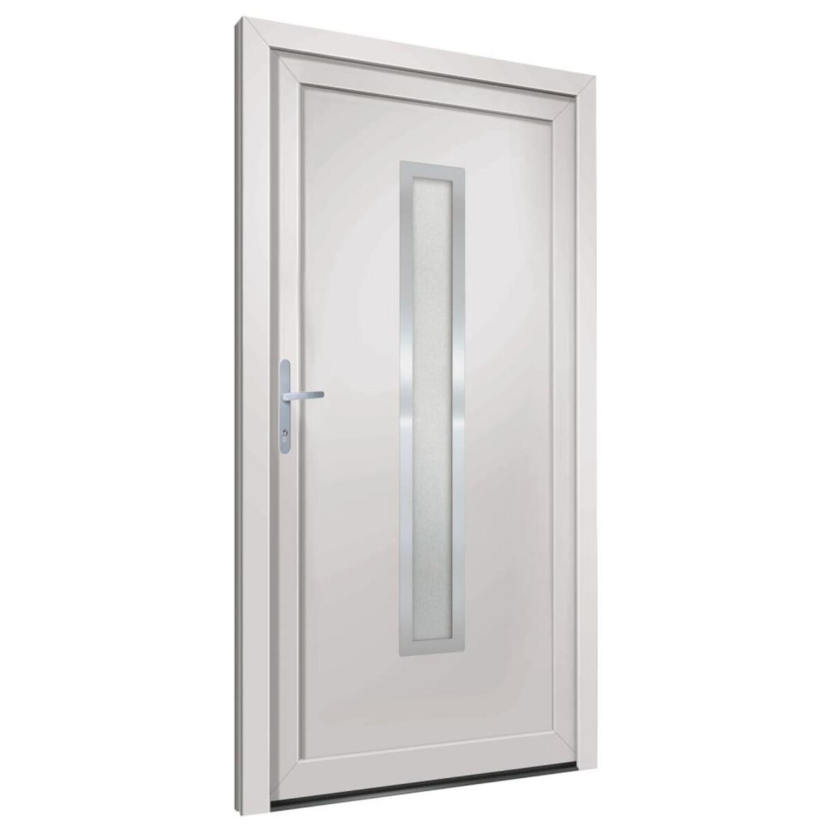 VIDAXL Porte d'entree Blanc 88x200 cm PVC