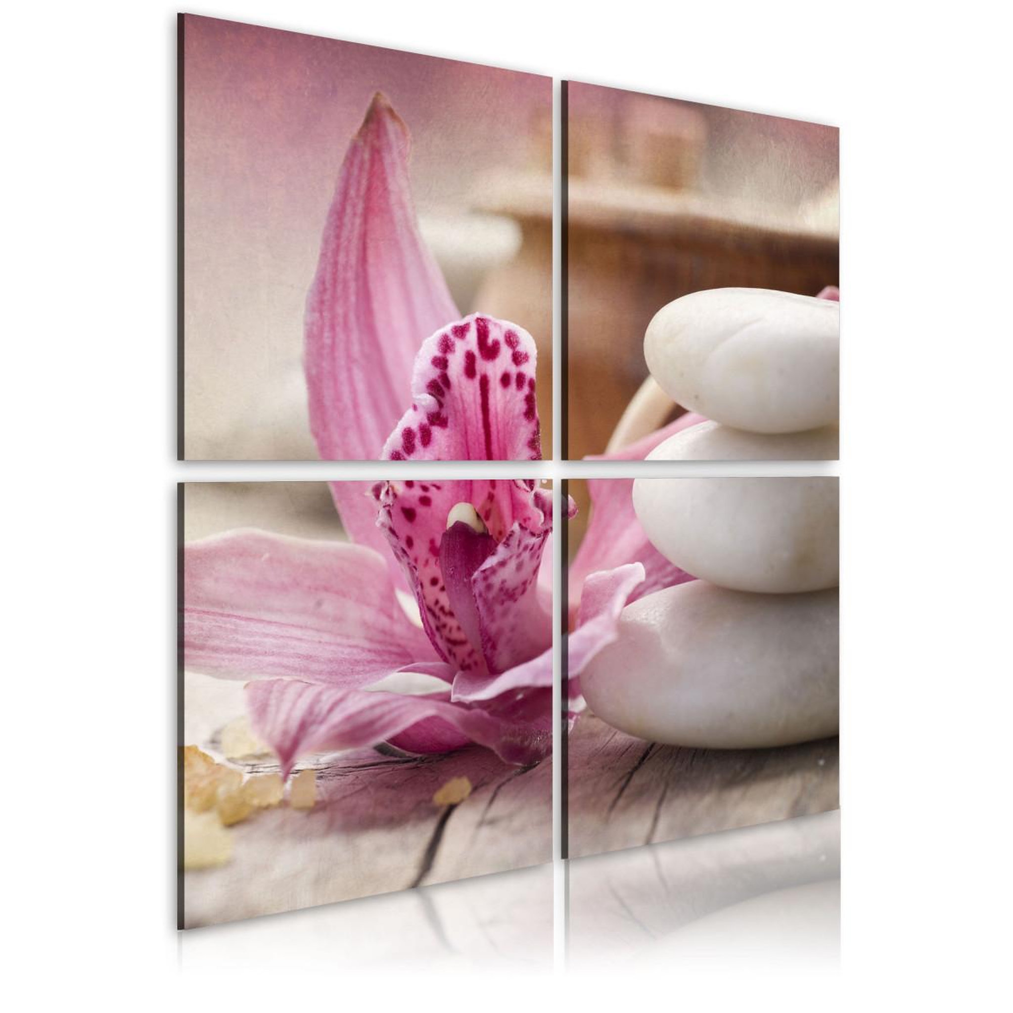 Voir la diapositive 1 : Paris Prix Tableau Imprimé  Orchidée & Zen