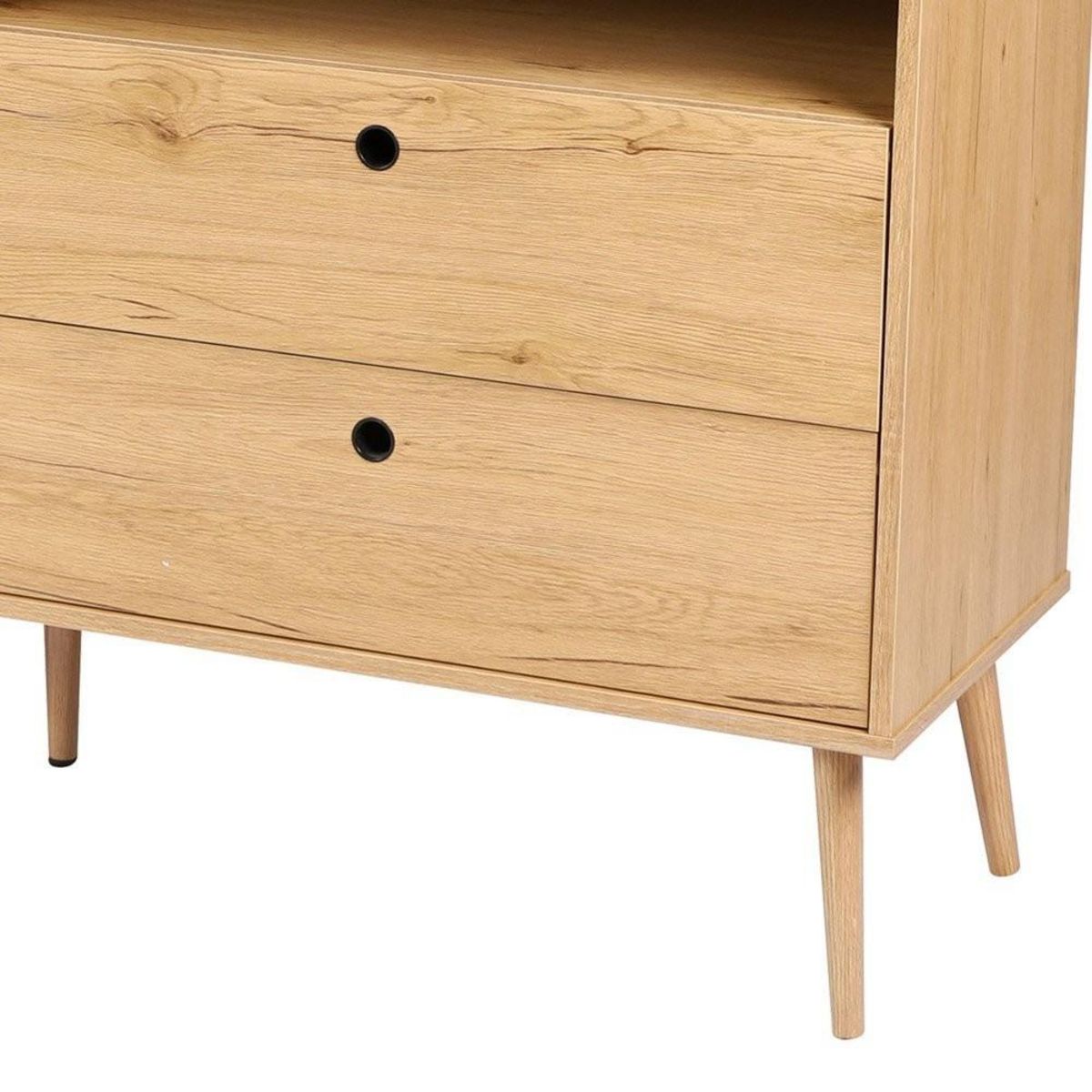 FORNORD Buffet 1 porte 2 tiroirs 1 niche Osaka