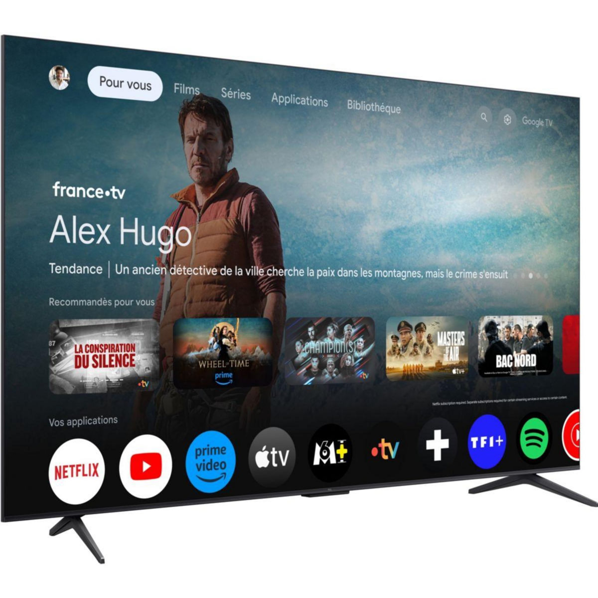 TCL TV Mini Led 85C69K 2025-85 pouces (215cm)