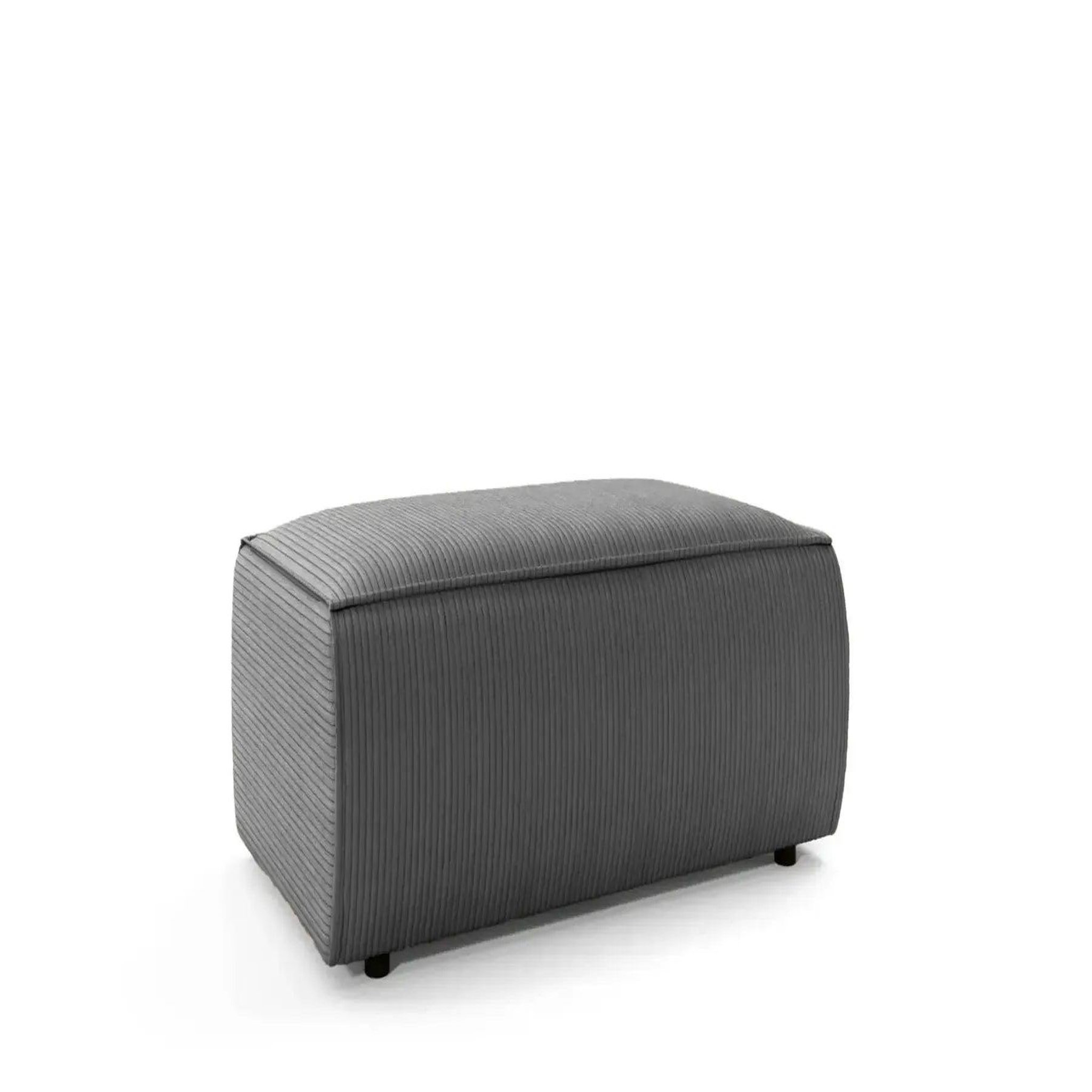 Voir la diapositive 4 : CASANOVA PARIS Jade - pouf velours côtelé