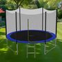 Voir la diapositive 3 : JUMP4FUN Trampoline pour enfant Jump4Fun Deluxe filet extérieur -10FT (305 cm)