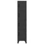 Voir la diapositive 2 : VIDAXL Armoire a casiers Anthracite 38x45x180 cm Acier