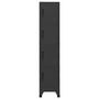 Voir la diapositive 2 : VIDAXL Armoire a casiers Anthracite 38x45x180 cm Acier