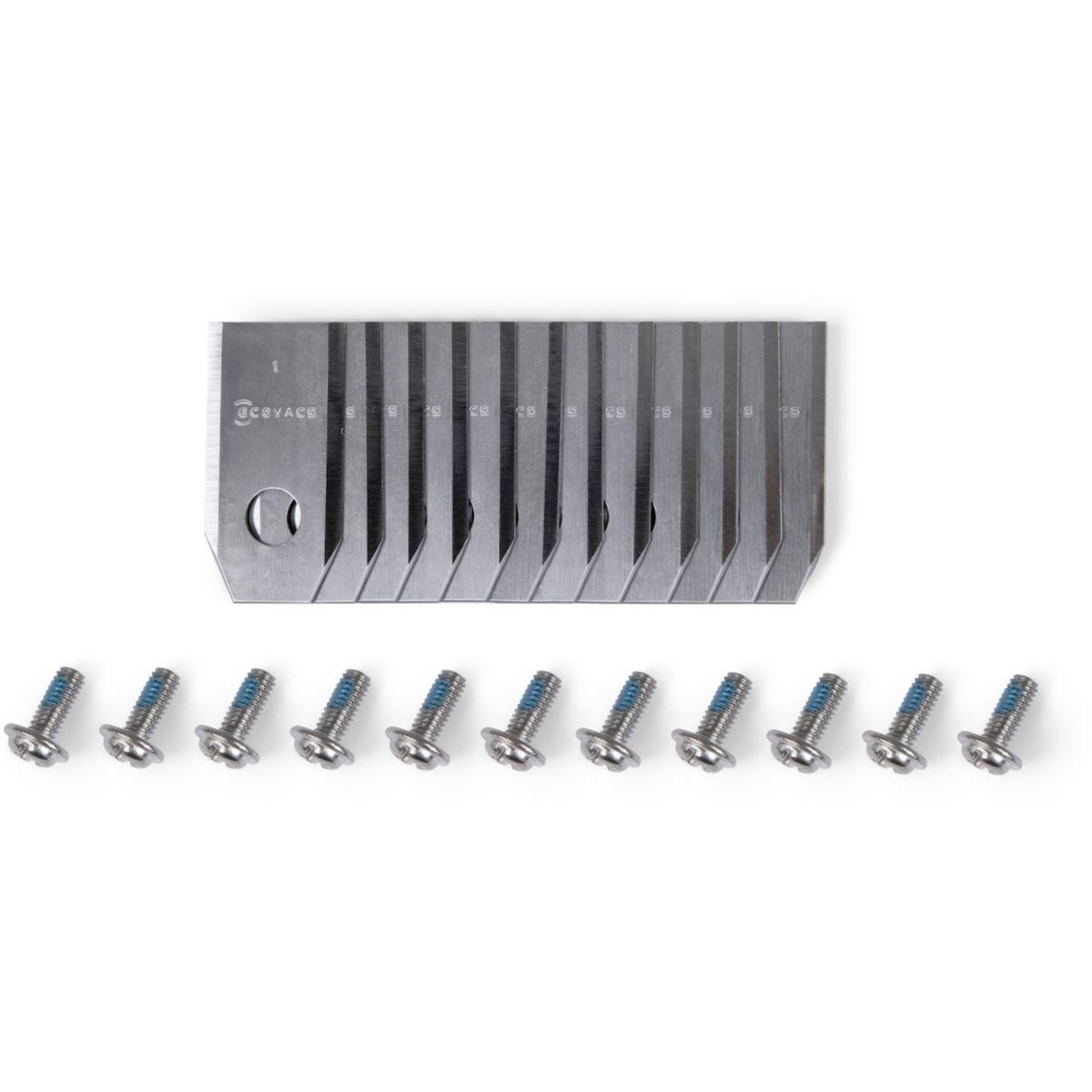 Voir la diapositive 3 : ECOVACS Kit lames de remplacement pour modèles GOAT