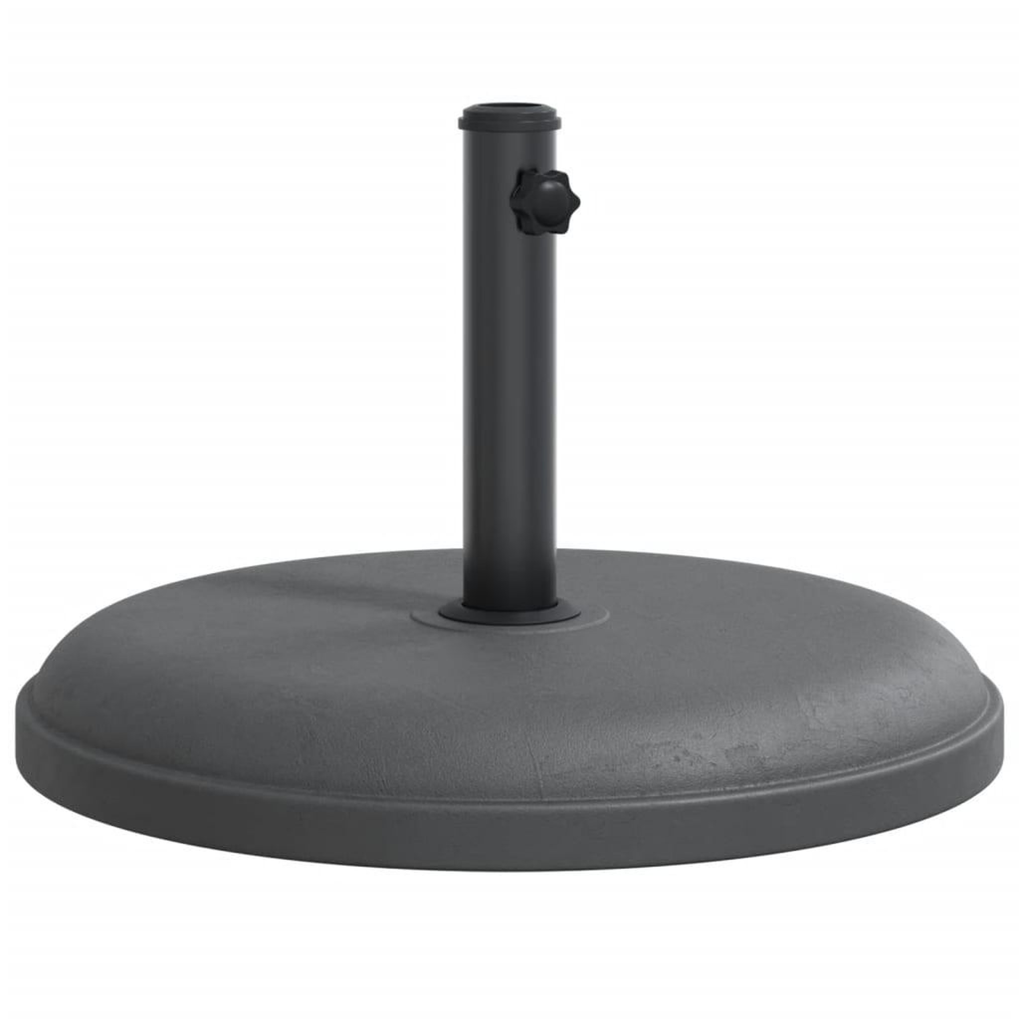 Voir la diapositive 2 : VIDAXL Base de parasol pour mats Ø32/35/38 mm 25 kg rond