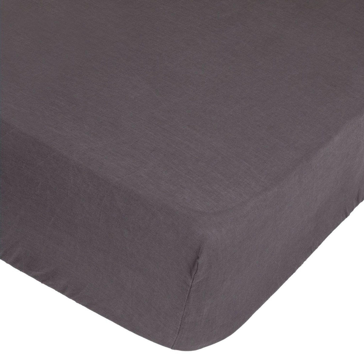 ATMOSPHERA Drap Housse bonnet 30 cm 100% Lin Tropiques
