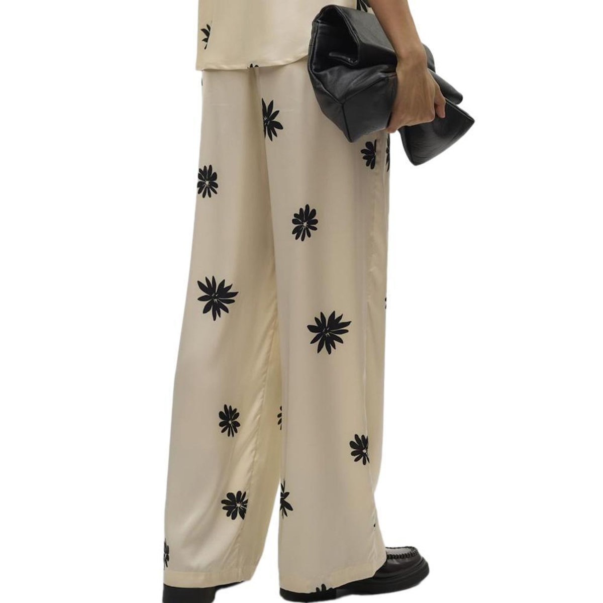 Vero Moda Pantalon fluide Satin  Femme Vero Moda Mroe