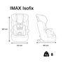 Voir la diapositive 4 : NANIA Siège auto isofix groupe 1/2/3 Imax Luxe