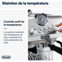 Voir la diapositive 4 : DELONGHI Machine à expresso Specialista Arte Evo EC9255.M Metal