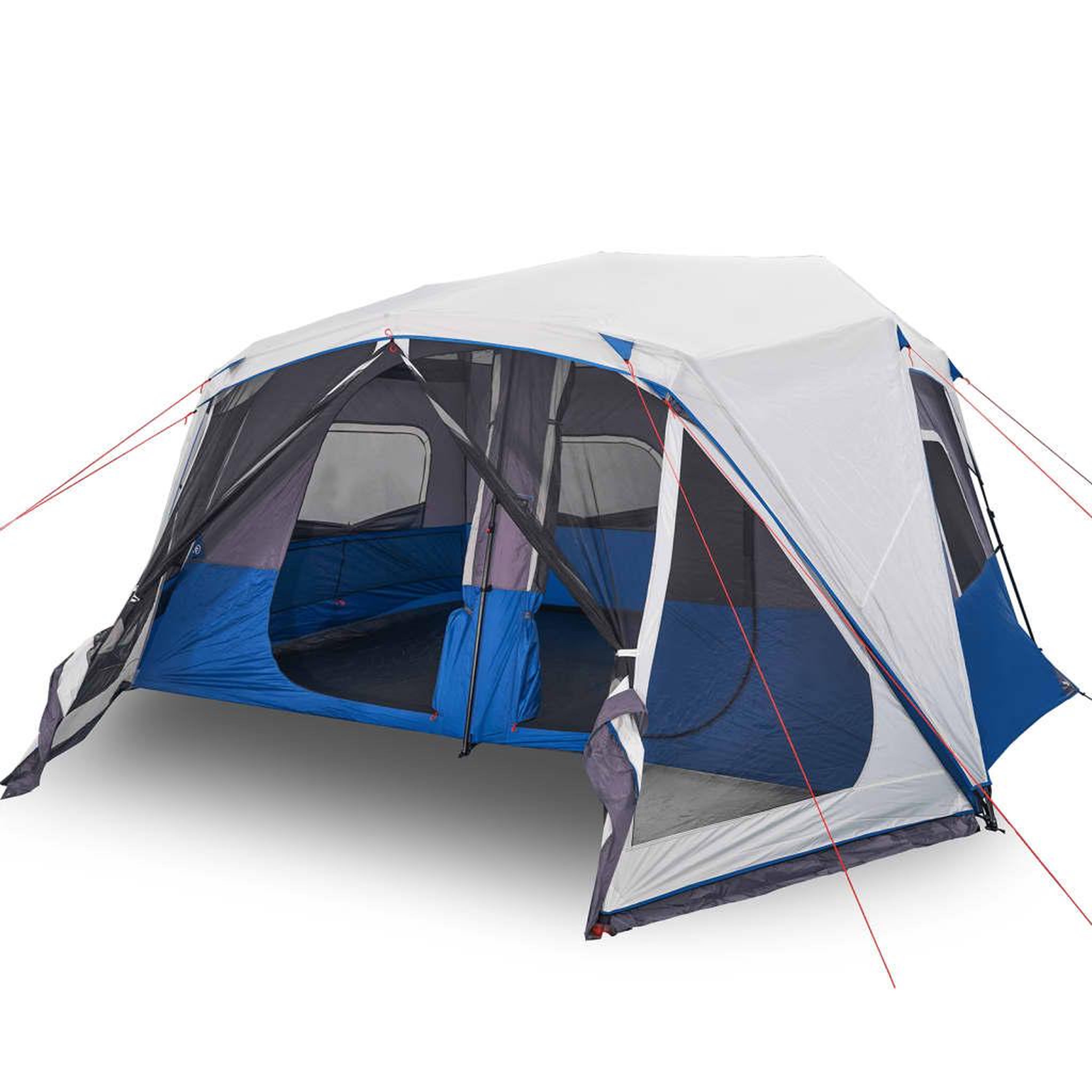 Voir la diapositive 2 : VIDAXL Tente familiale avec LED 10 personnes liberation rapide