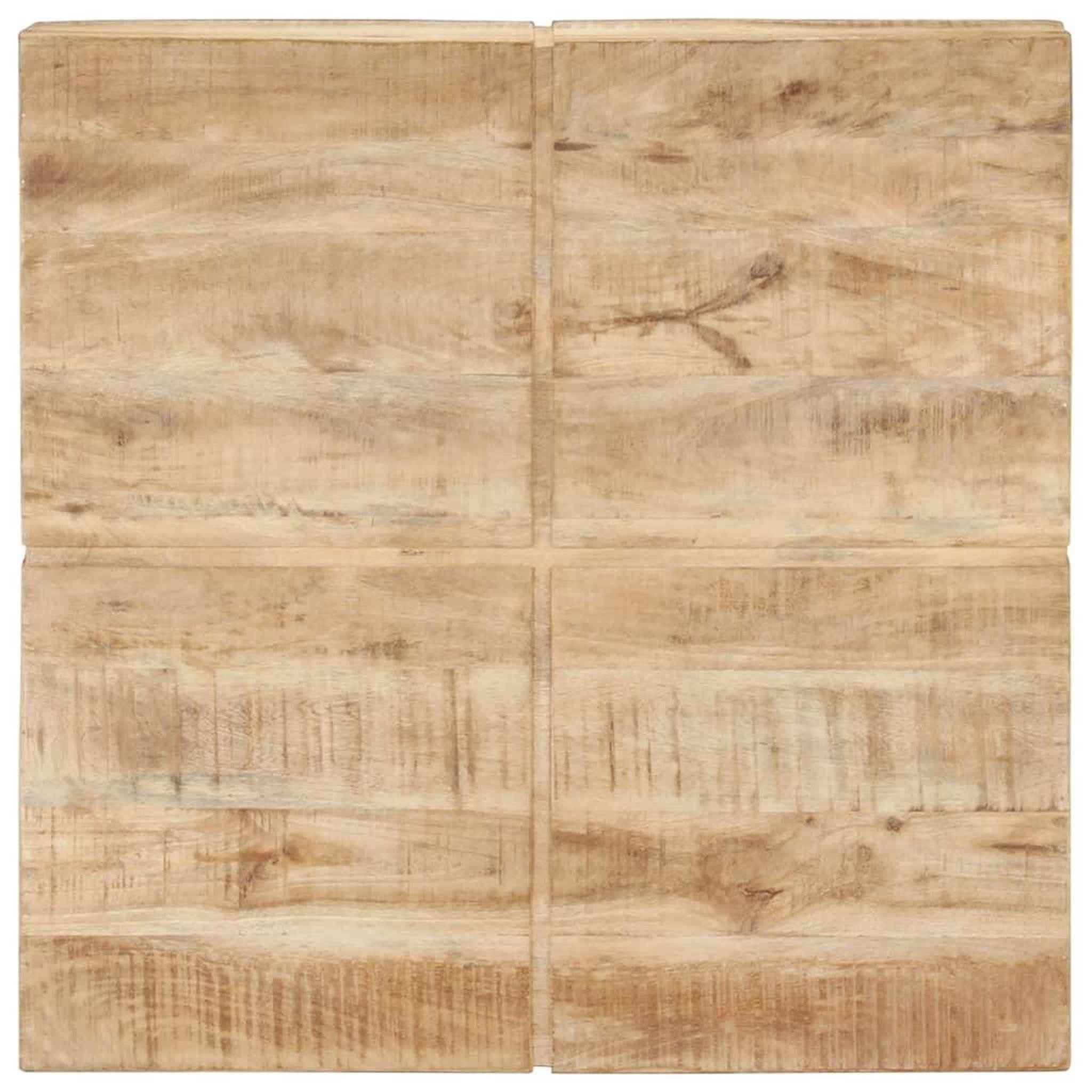 Voir la diapositive 4 : VIDAXL Table basse 80x80x28 cm Bois de manguier massif