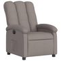 Voir la diapositive 4 : VIDAXL Fauteuil inclinable electrique Taupe Tissu