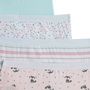 Voir la diapositive 2 : IN EXTENSO Lot de 4 culottes fantaisies fille