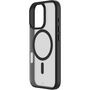 Voir la diapositive 4 : FORCE CASE Coque iPhone 16 Pro Air Frost MagSafe Noire
