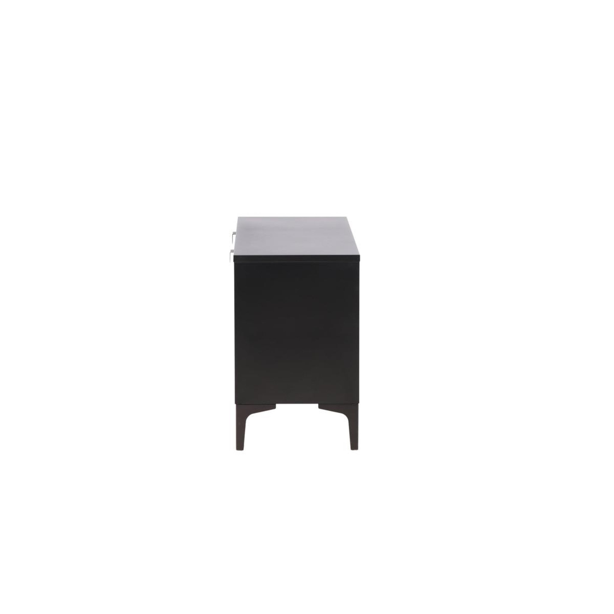 Voir la diapositive 3 : Paris Prix Meuble tv 2 portes  piring  120cm noir