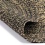 Voir la diapositive 2 : VIDAXL Tapis fait a la main Jute Noir et marron 210 cm