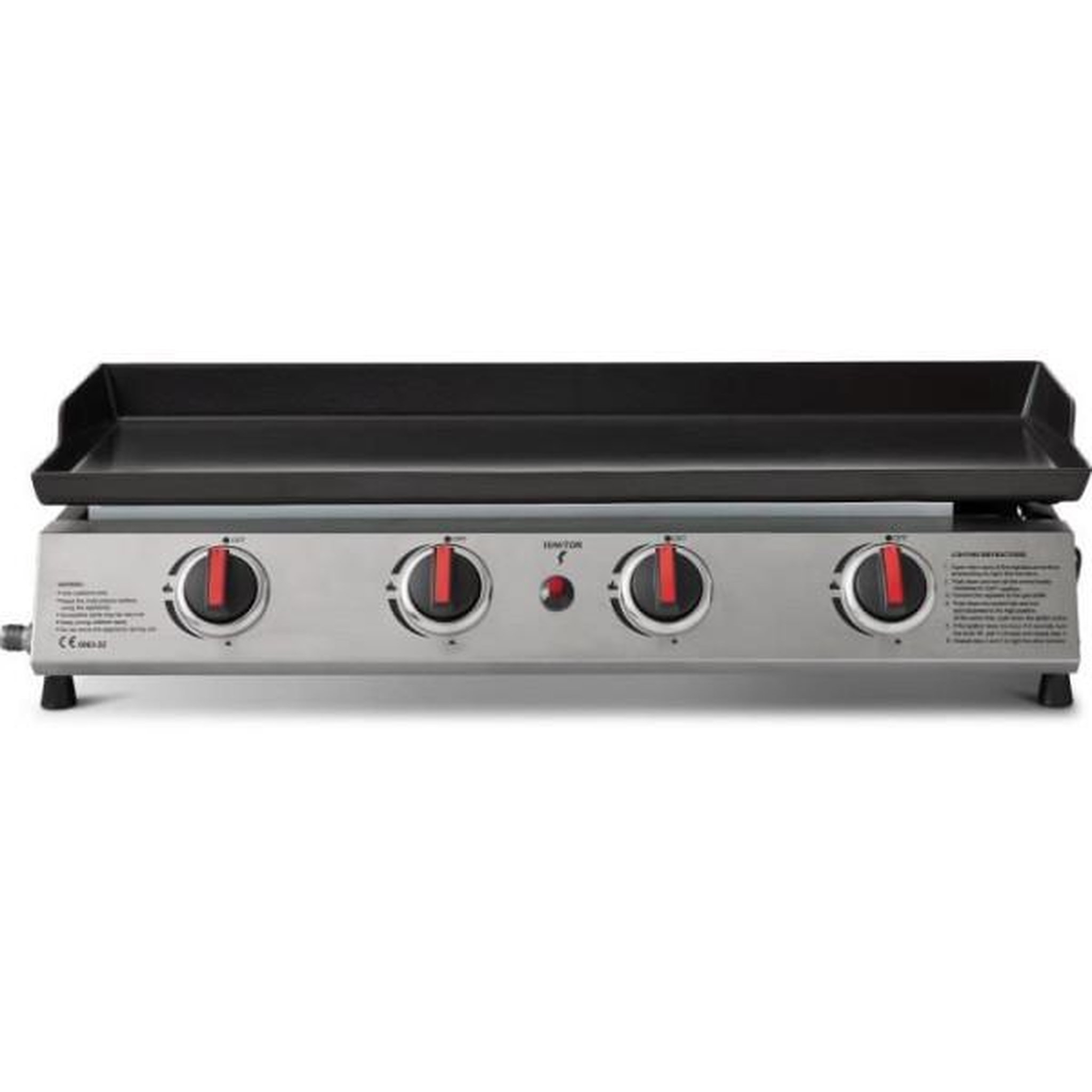 Voir la diapositive 2 : AAAAA Plancha gaz COOKINGBOX CALI - 4 feux