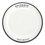 Voir la diapositive 1 : Paris Prix Lot de 6 Assiettes Plates  Épicerie  20cm Blanc