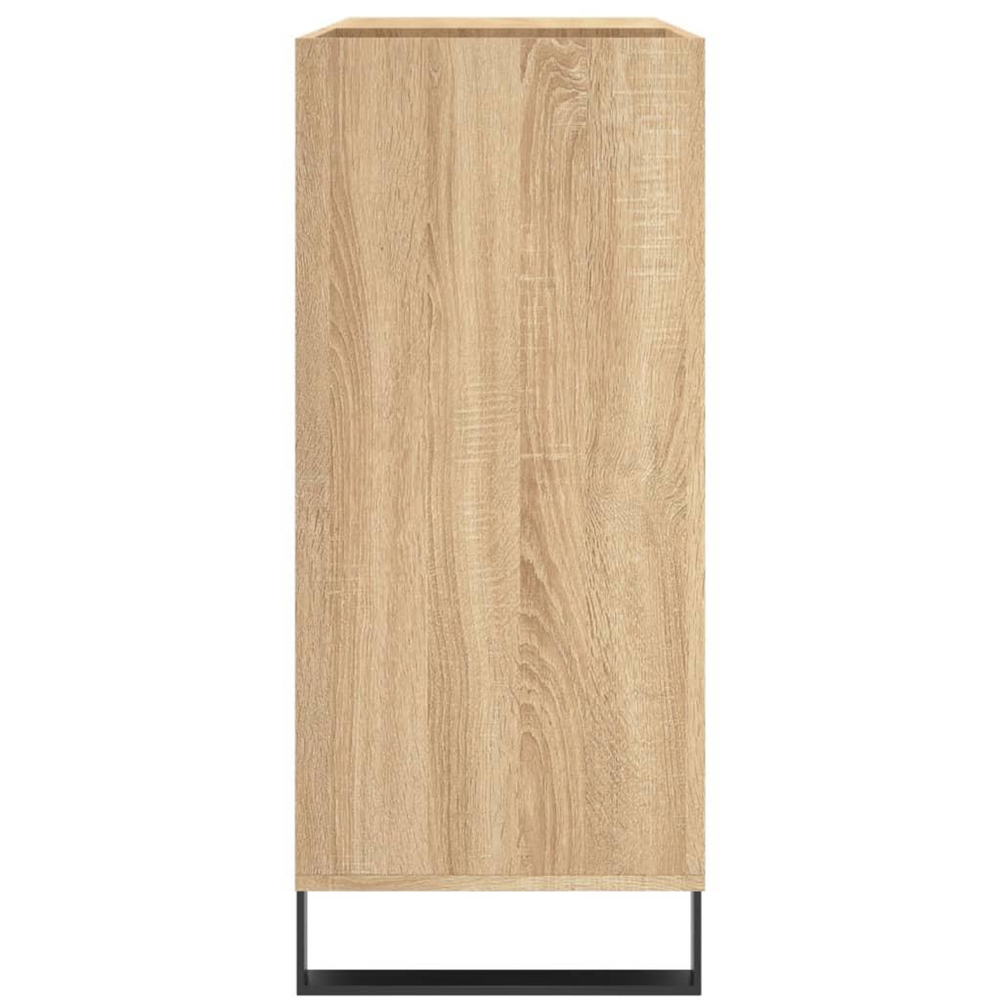 Voir la diapositive 5 : VIDAXL Armoire a disques chene sonoma 84,5x38x89 cm bois d'ingenierie