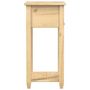 Voir la diapositive 5 : VIDAXL Table console  55x35x73 cm bois de pin massif