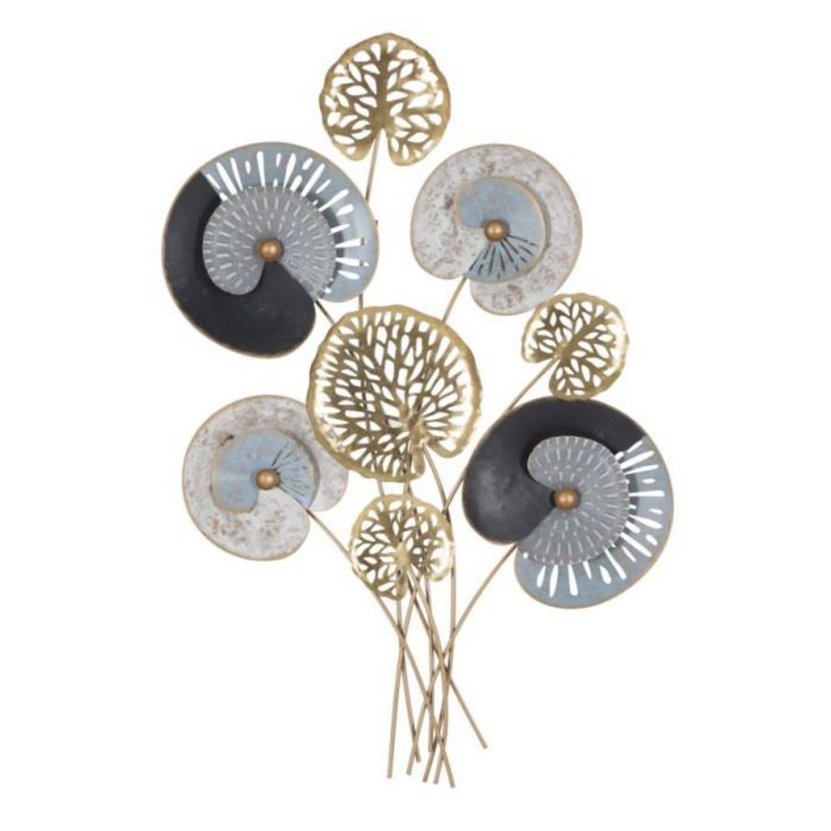 Paris Prix Décoration Murale en Métal  Gloth  70cm Multicolore